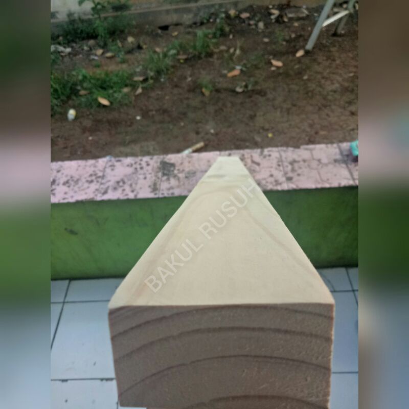 balok kayu ex palet jati belanda 9x3x100