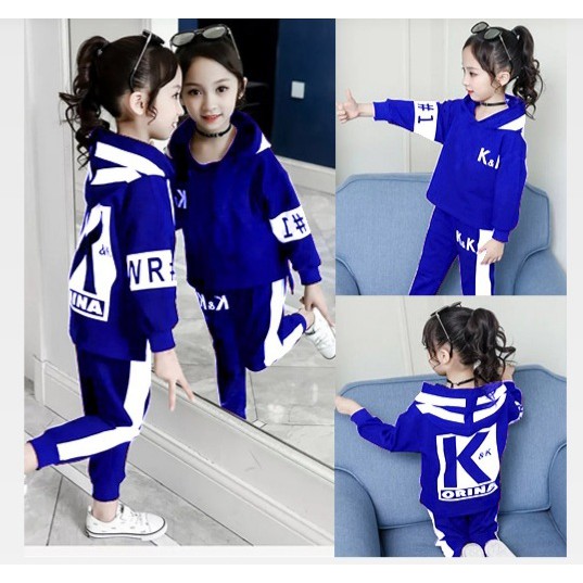 JOSJOLI_STORE/Setelan Kids ORINA Dan KNK/Stelan Anak Perempuan dan Anak Laki-Laki/Usia 4-6 Tahun