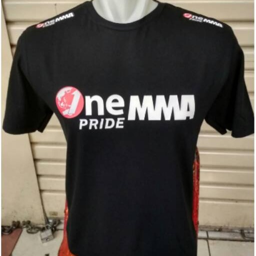 MMA KAOS MMA ONE PRIDE LENGAN PENDEK HITAM MMA ONE PRIDE