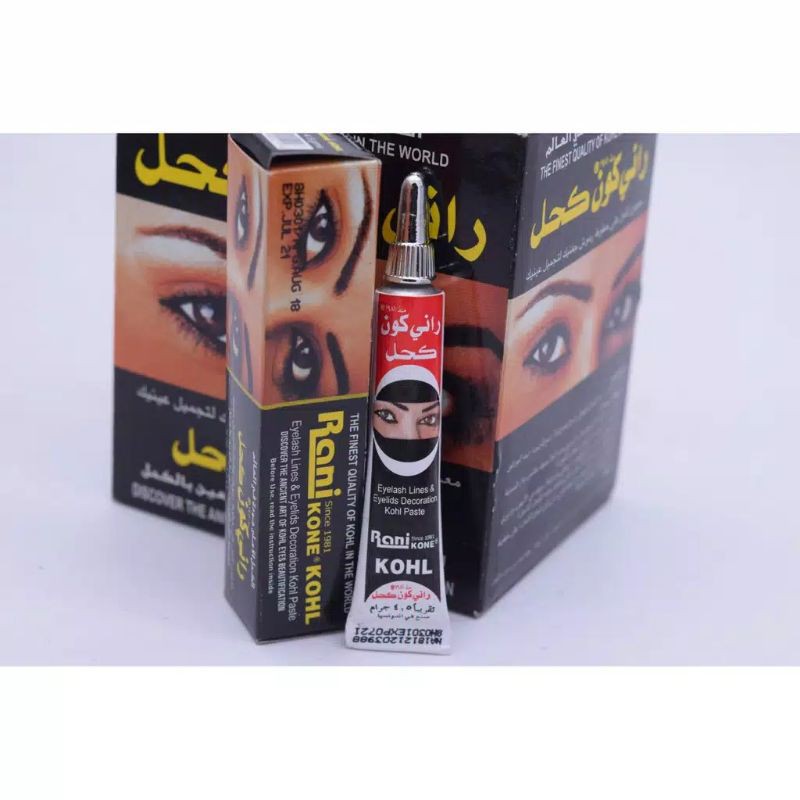 ORIGINAL RANI KAJAL KOHL KONE EYELASH AND AYELIDS PASTE CELAK