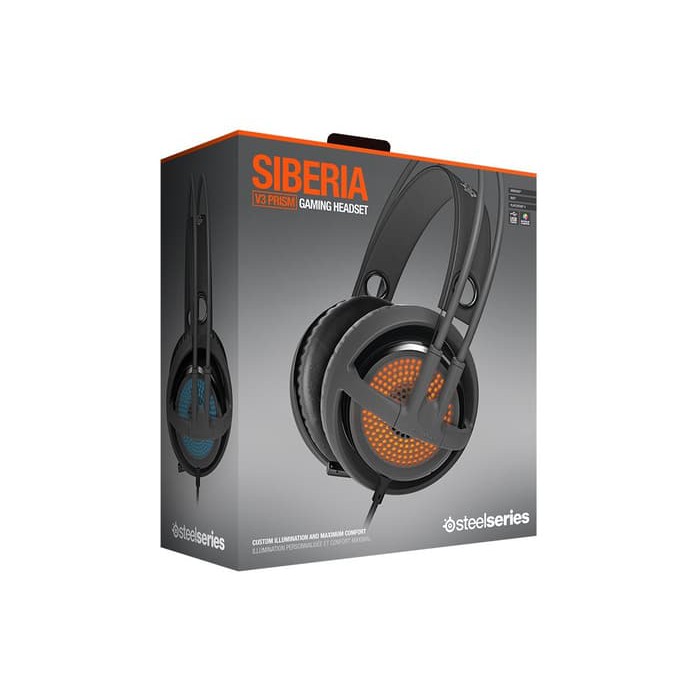SteelSeries Siberia V3 Prism Grey Headset / Headphone