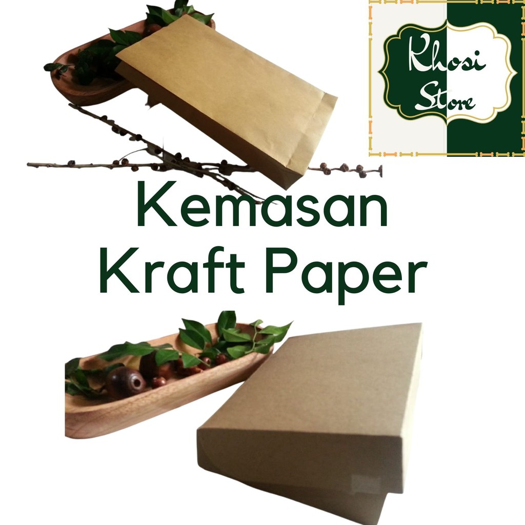 

KHOSI PAPER BAG 75 GSM DAN MINI BOX 200 GSM KRAFT PAPER