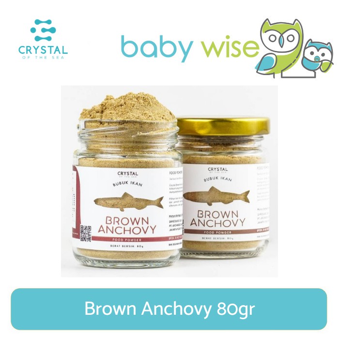 

Crystal Of The Sea Brown Anchovy Food Powder - 80gr