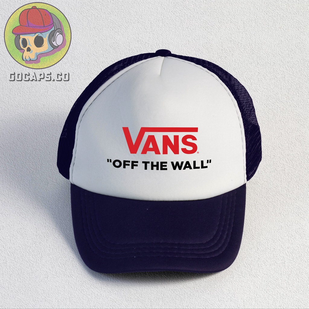 Vans | Trucker Hat | Topi Pria | Trucker | Baseball | Brand | Topi Jaring | Gocaps