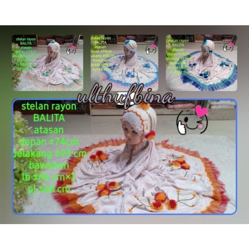 MUKENA BALITA  RAYON SETELAN