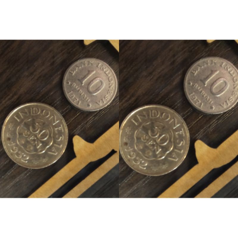 Koin 21 dan 22 23 rupiah untuk dekorasi mahar / koin kuno dua puluh satu atau dua puluh dua