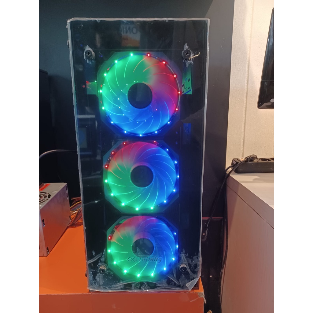 CASING INFINITY VESTA 4 FAN BLUE CASING GAMING