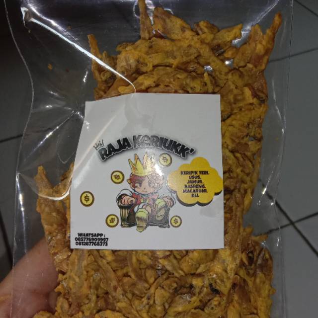 

Keripik teri 100gram