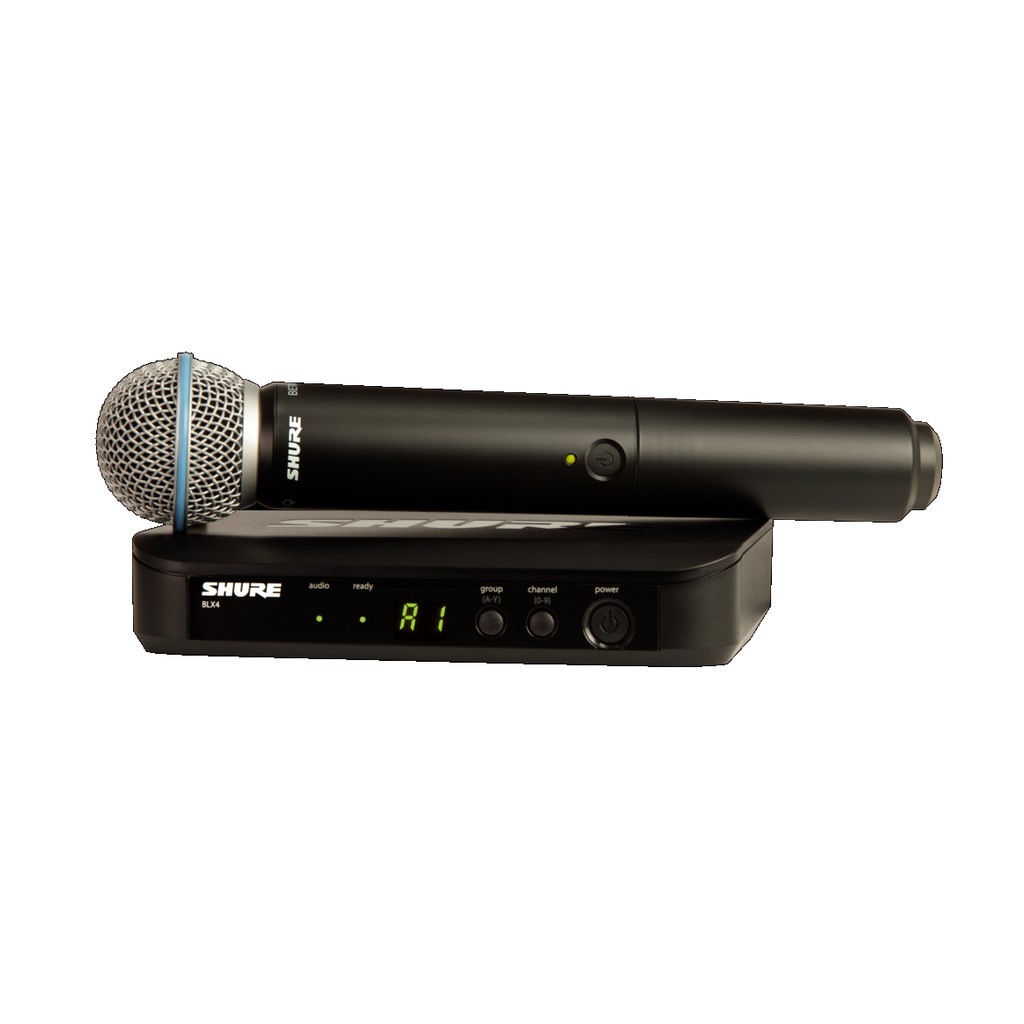 Mic Microphone Mikrofon Wireless Shure BLX24/Beta58 Beta 58 Original