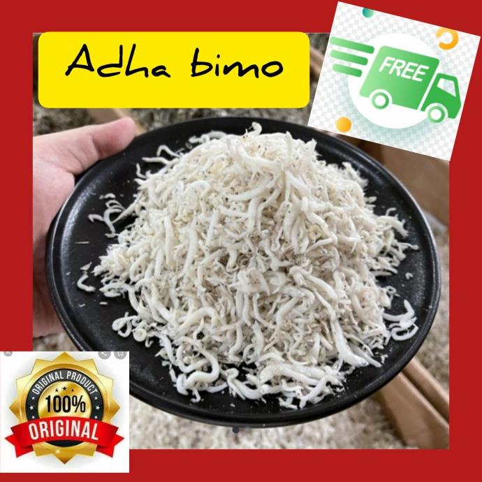 

[COD] ikan asin teri medan, teri nasi super toge putih, tanpak bubuk, 250 gr [COD]
