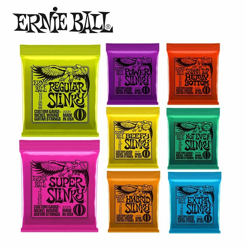 Jual Senar Gitar Elektrik String Ernie Ball Slinky Usa Indonesia Shopee