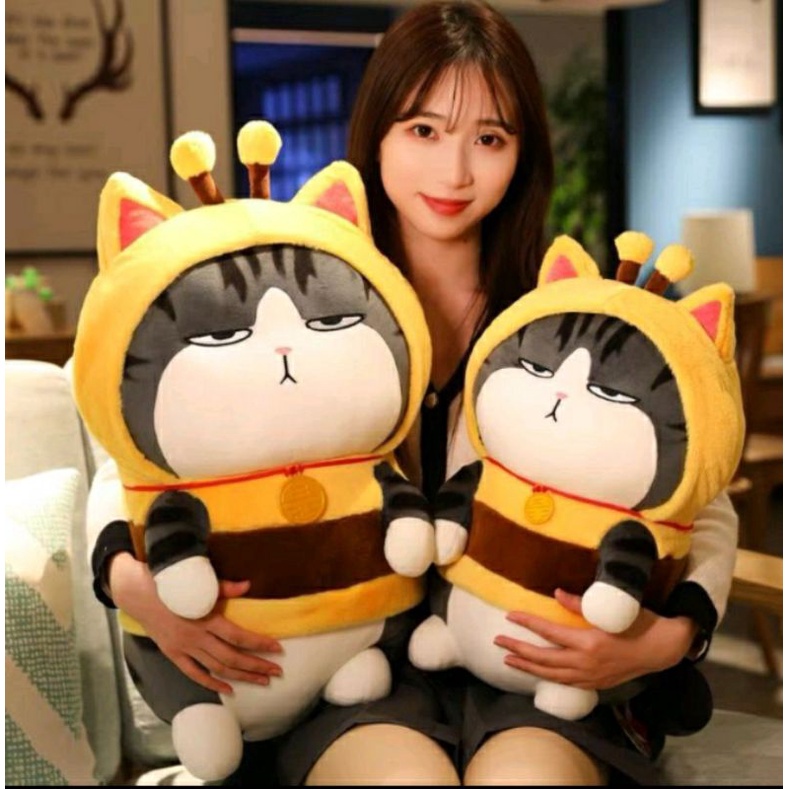 Boneka Furyu Cat Kostum Lebah / Kucing Kostum Lucu