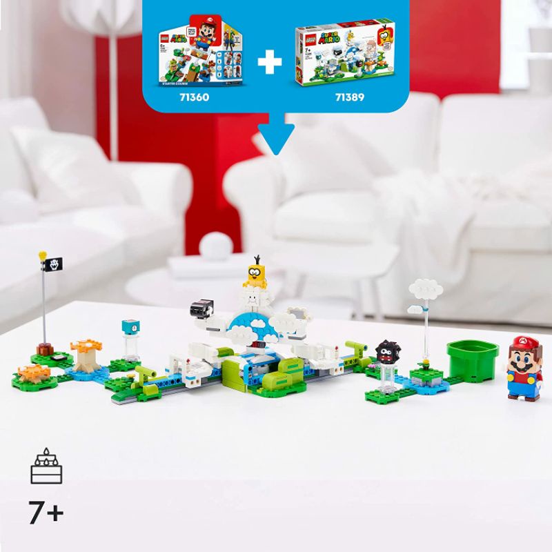 LEGO 71389 Super Mario Lakitu Sky World Expansion Set BuildingKit