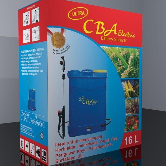 New Cba Electric Sprayer Knapsack Type Tipe 3 Elektrik 16Liter Fertilizer Stok Terbatas