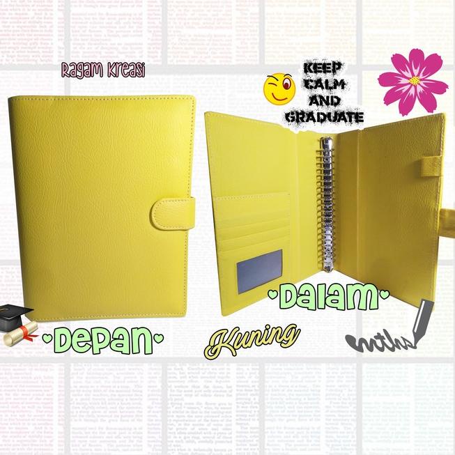 

[PRODUK WZCNE] Binder Polos KULIT 26 Ring B5 VQB