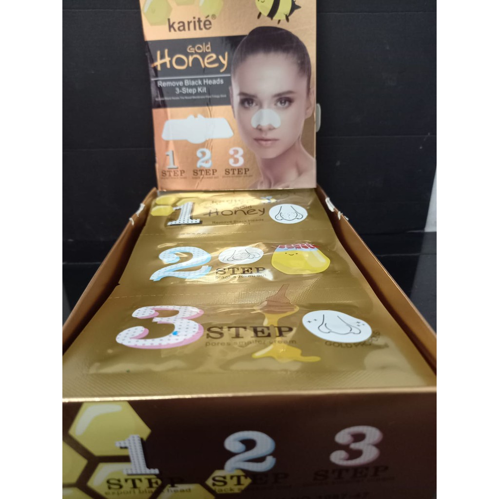 [ECER] MASKER KOMEDO KARITE GOLD HONEY NO.1087-47