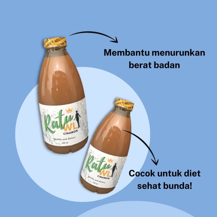 RATU WL CINAMON 350 ML JUS PELANGSING ( PROMO ) AMPUH