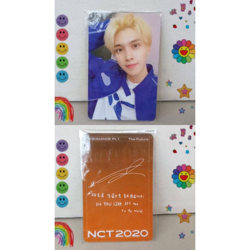 PHOTOCARD PC NCT HENDERY FUTURE VER RESONANCE