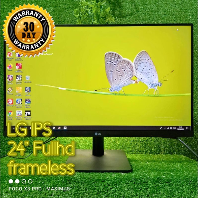Monitor LED LG 24inch 24mp400 bezelless IPSMonitor LED LG 24inch 24mp400 bezelless IPS