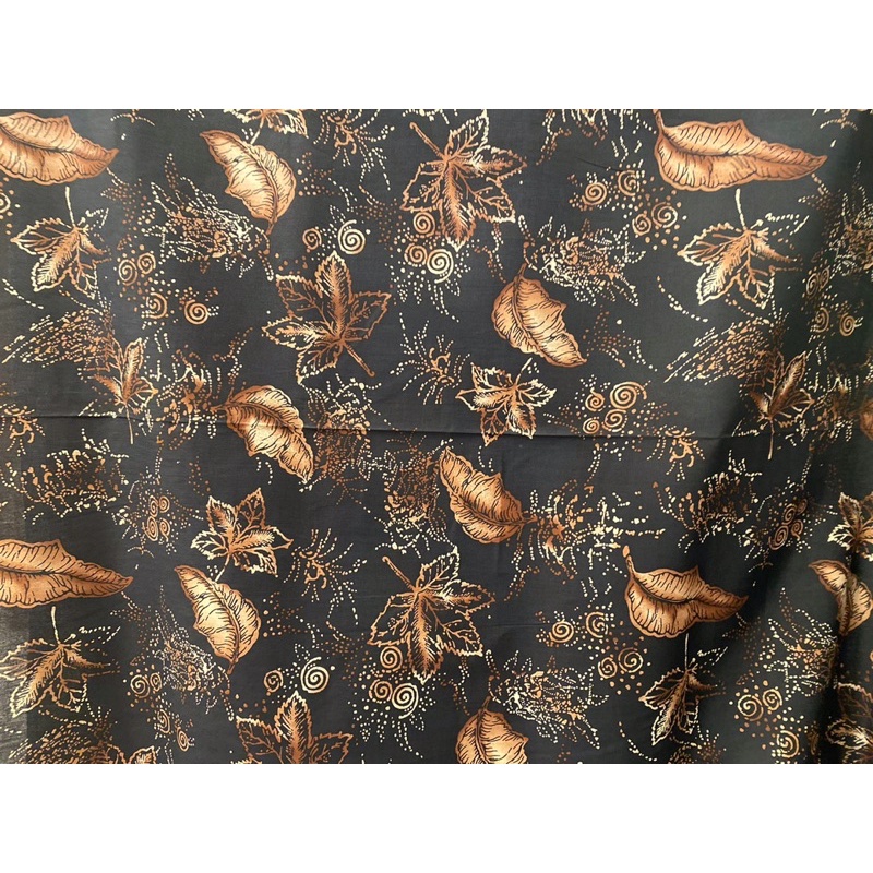 Kain Batik Meteran Dasar Hitam