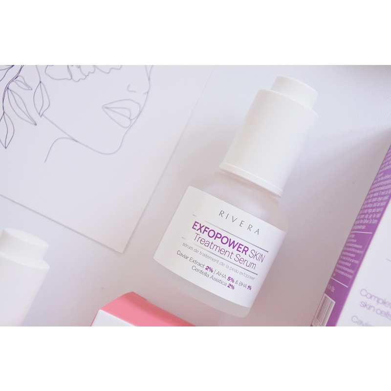 Rivera exfo power skin treatmen serum