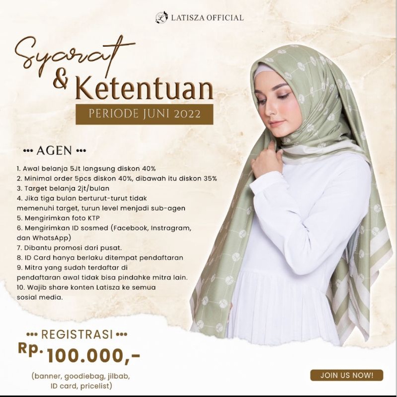 JOIN KEMITRAAN LATISZA || AGEN LATISZA