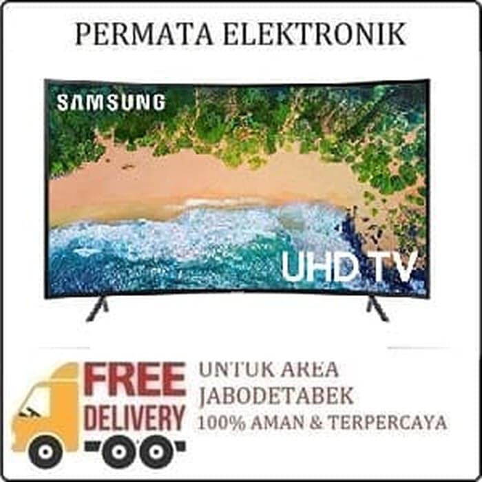 Promo Samsung UA49NU7300 49 Inch UHD 4K Smart Curved LED TV 49NU7300 NEW Murah Banget