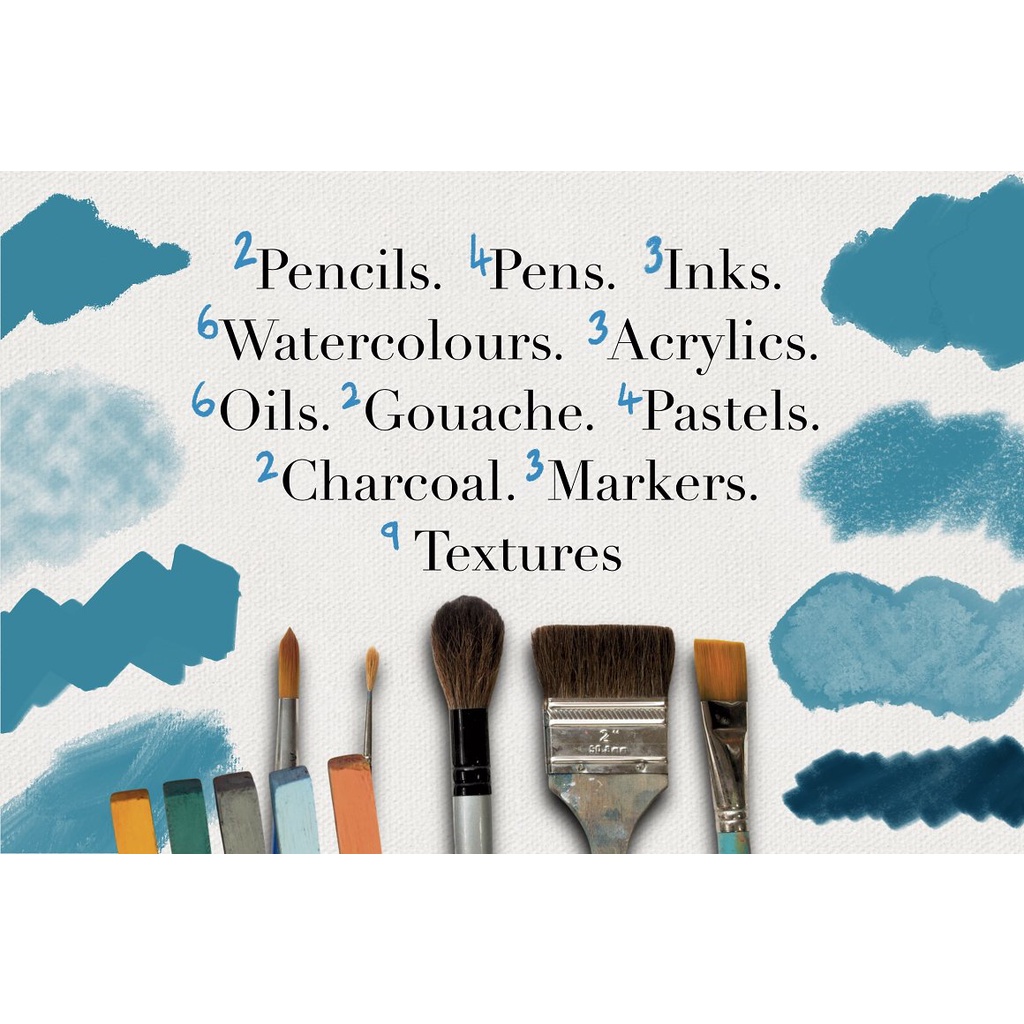 Procreate Brush - Atelier Art Brush Collection