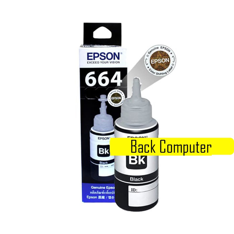 Jual Tinta Printer Epson L Series Hitam T6641 Shopee Indonesia 3408