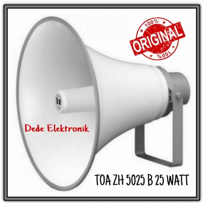 SPEAKER MASJID SPEAKER OUTDOOR  SPEAKER TOA ZH 5025B 25 WATT ORIGINAL