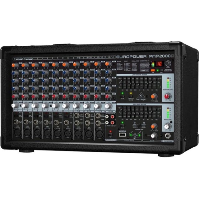 MIXER POWER BEHRINGER PMP2000D POWER MIXER ORIGINAL PMP 2000 D PMP2000 D PMP200D