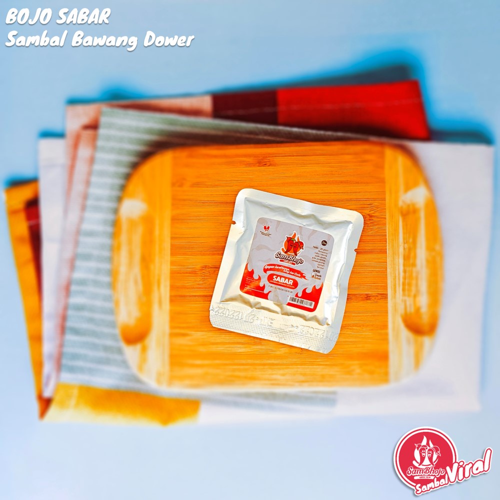 Sambal Viral SAmbal BAwang doweR (Bojo SABAR) kemasan sachet 20gr