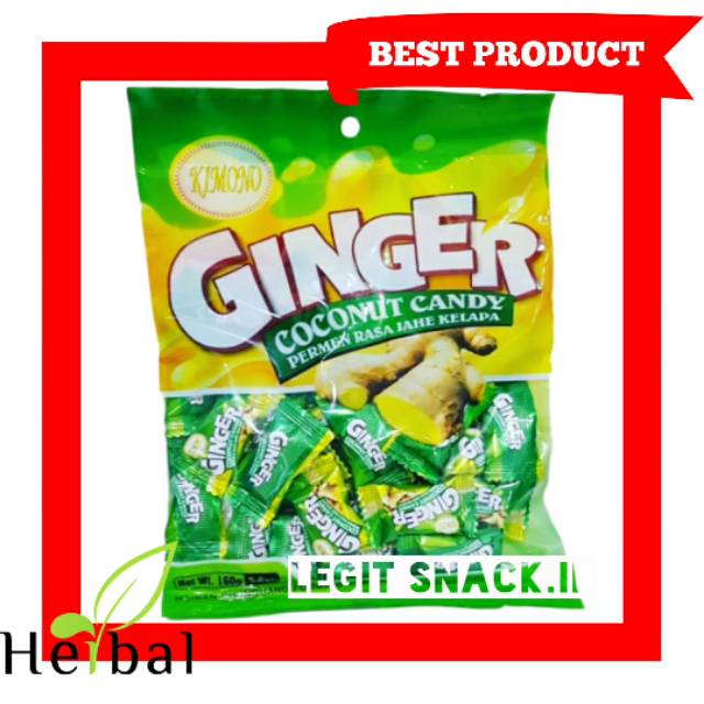 

Kimono Ginger Coconut Candy / Permen Jahe Kelapa 160Gr