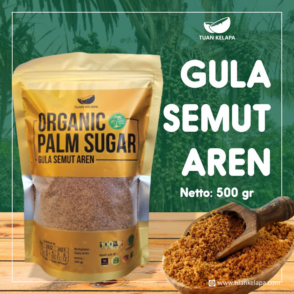 

Gula Semut Organik Aren 500gr