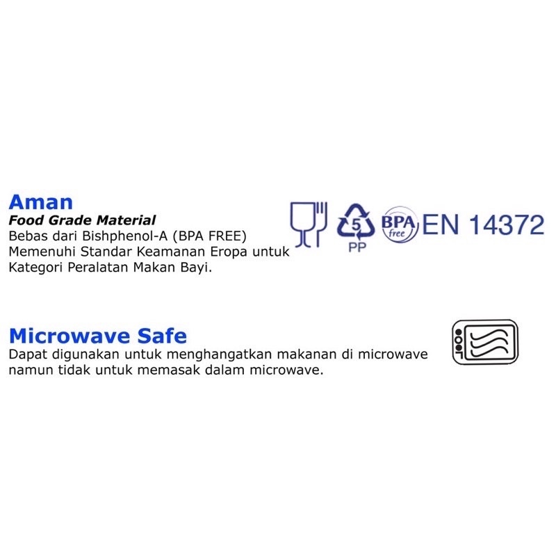 Baby Safe Multi Food Container AP009 AP011 / Tempat Penyimpan Makanan Bayi / MPASI