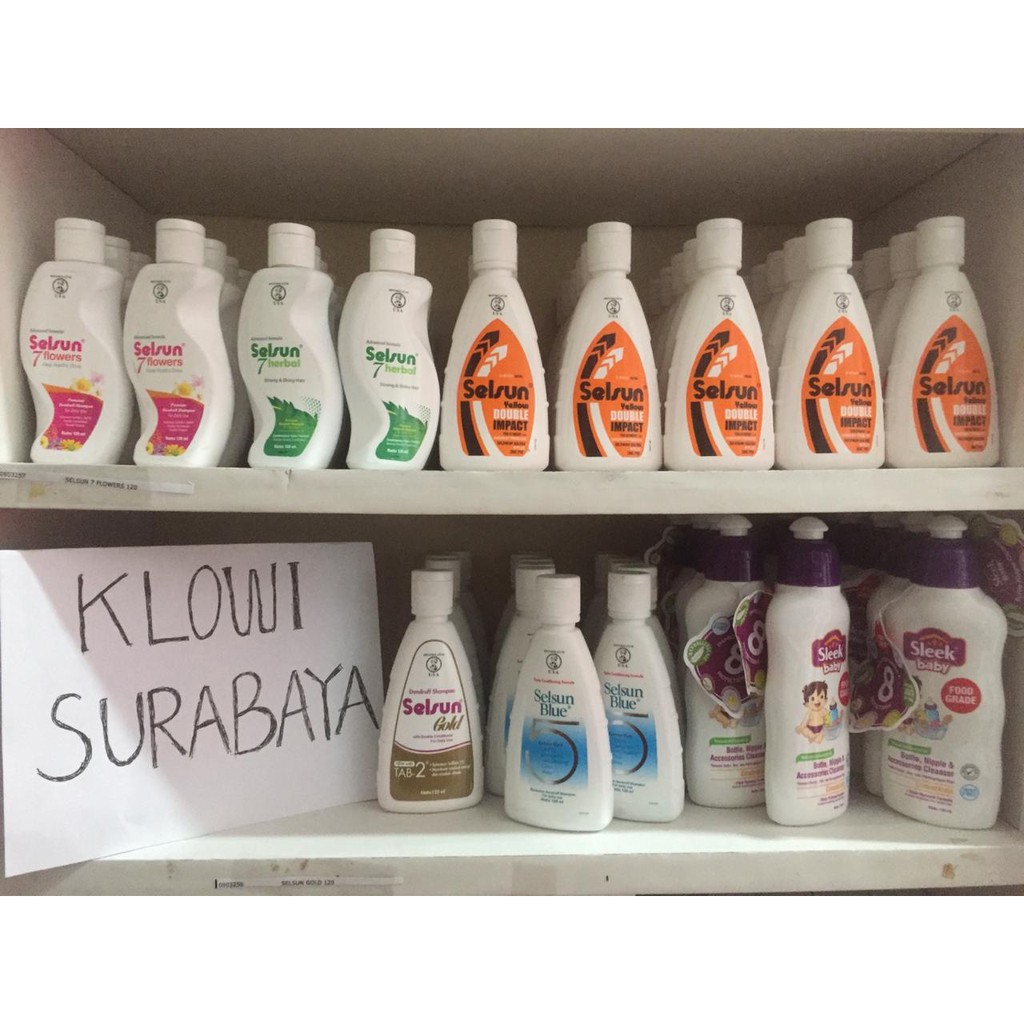 Selsun Shampoo 7 Flowers 120Ml / Shampoo Anti Dandruff / Sampo Anti Ketombe / Perawatan Rambut