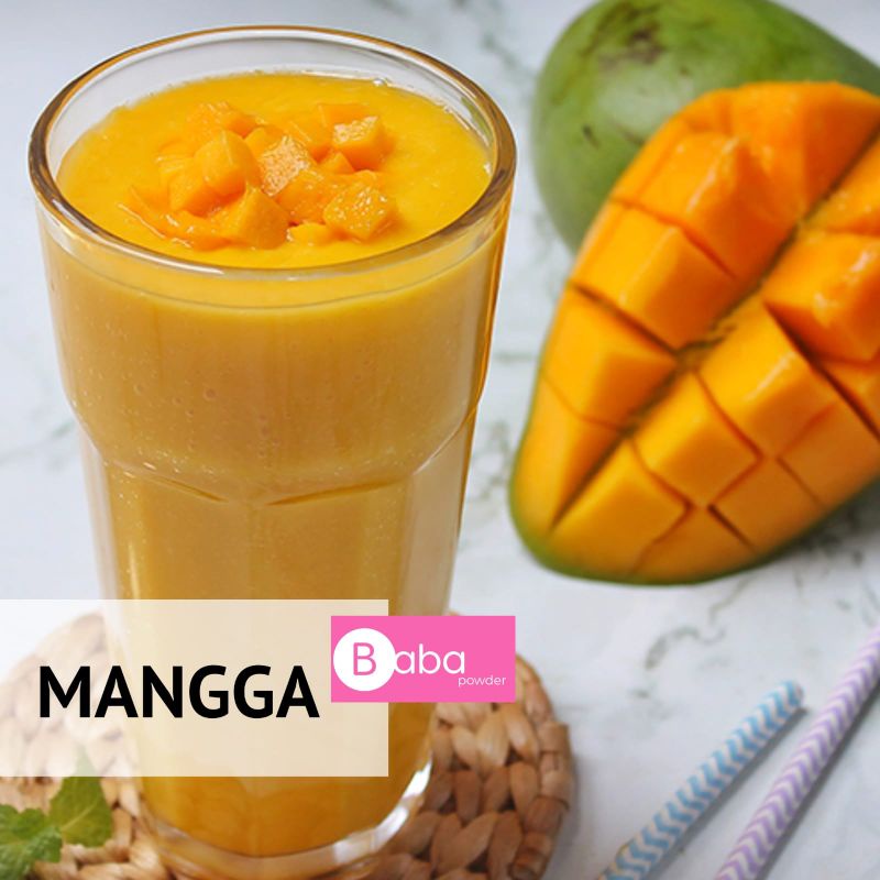 

Powder Minuman Bubuk Minuman Baba Powder Rasa Mangga Mango 1kg