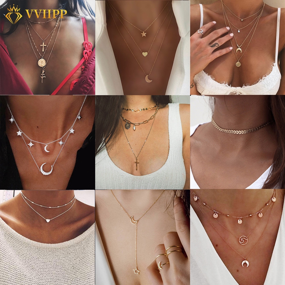 Fashion Long Section Pendant Necklace Female Simple Accessories Korean Decoration Wild