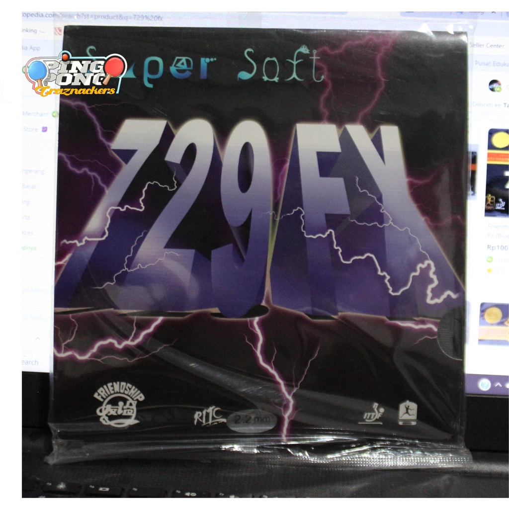 Friendship/729 FX Super Soft Karet / Rubber Bet / Bat Pingpong