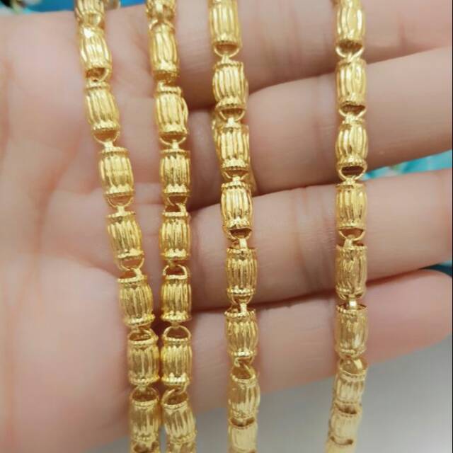Kalung lapis 24k