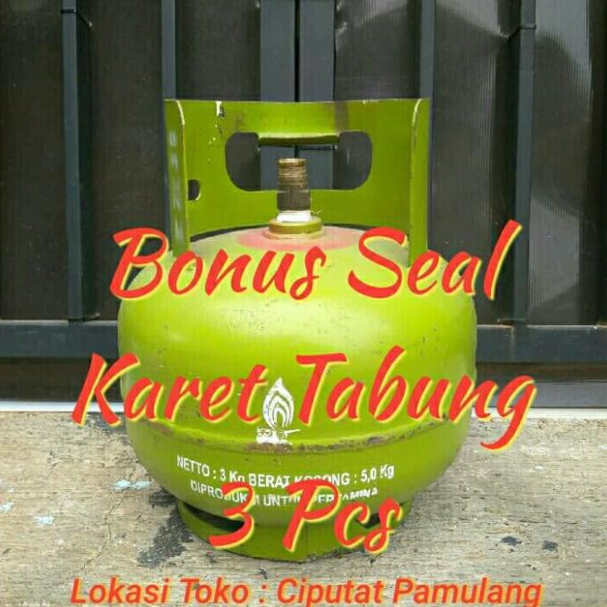 New / Tabung Gas 3 Kg Kosongan Tanpa Isi / Barang Berkualitas