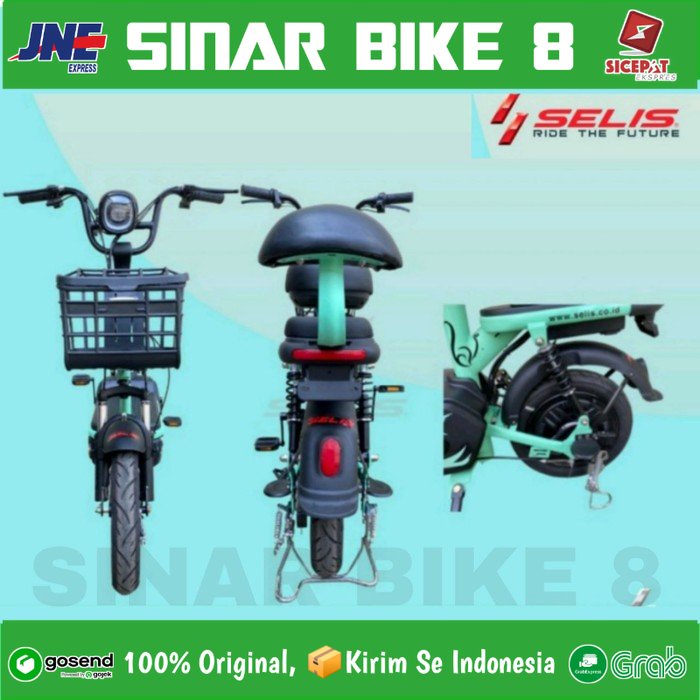 Sepeda Listrik Electric Bike SELIS WALLET E-Bike 48 Vlot 12 Ah