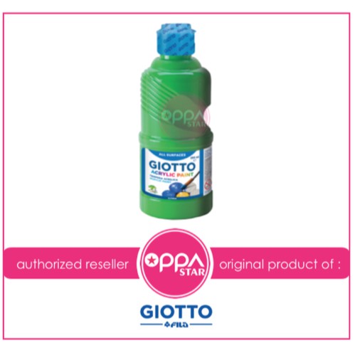 

Cat Akrilik Giotto Acrylic Paint 250 ml Green Hijau