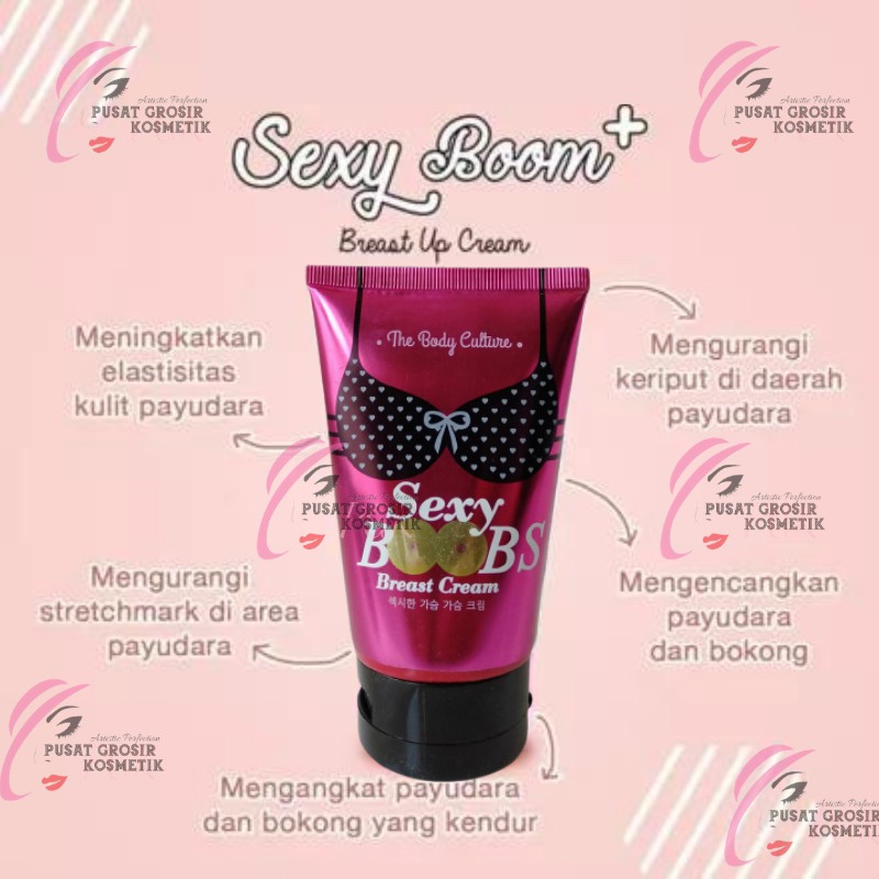 Pembesar Payudara Ampuh Permanen dan Cepat SEXY BOOBS BREAST CREAM Pembesar Payudara Permanen Magic