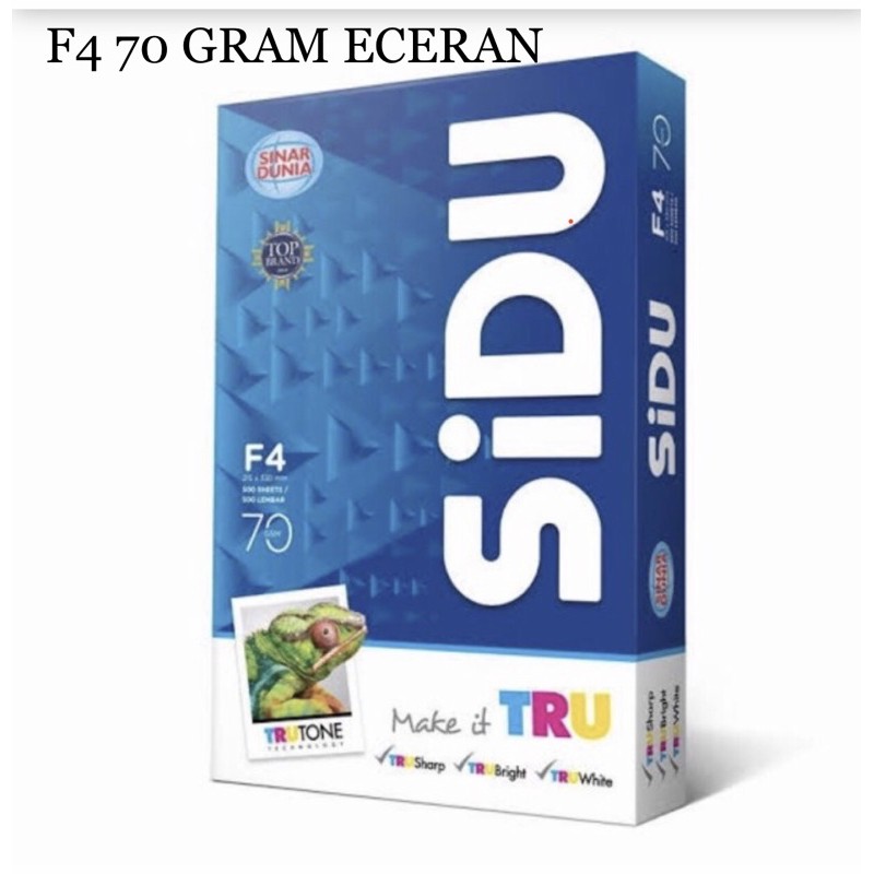 

KERTAS HVS F4 70 GRAM ECERAN 100 LEMBAR
