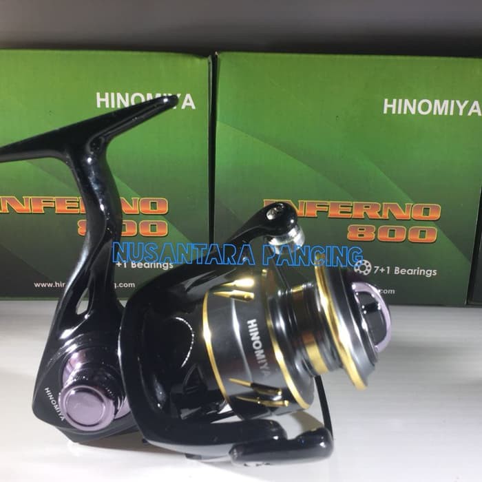reel pancing UL hinomiya Inferno 800 ultralight Murah