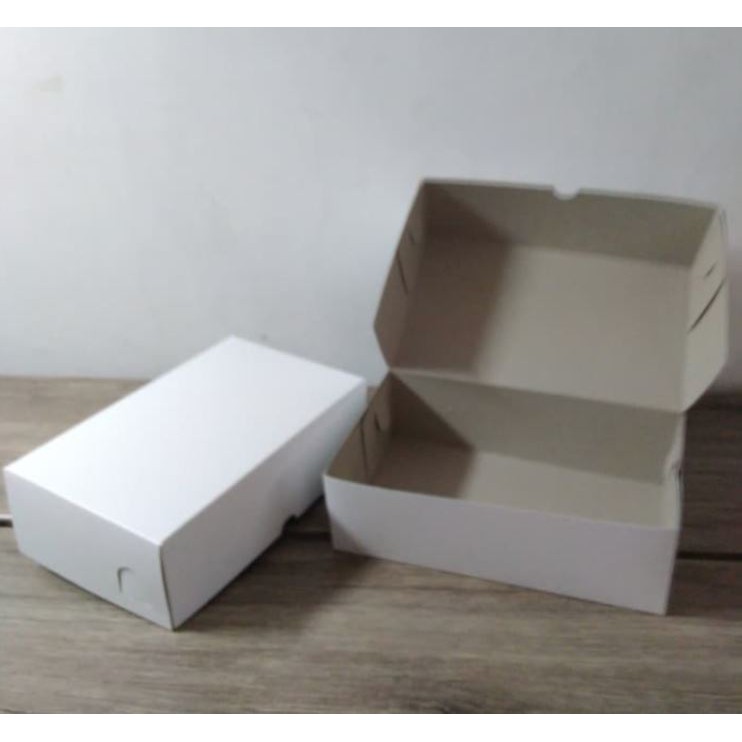 Dus Kue NX PUTIH / Dos Kue NX / Kerdus Kue / Dus Nasi Panjang