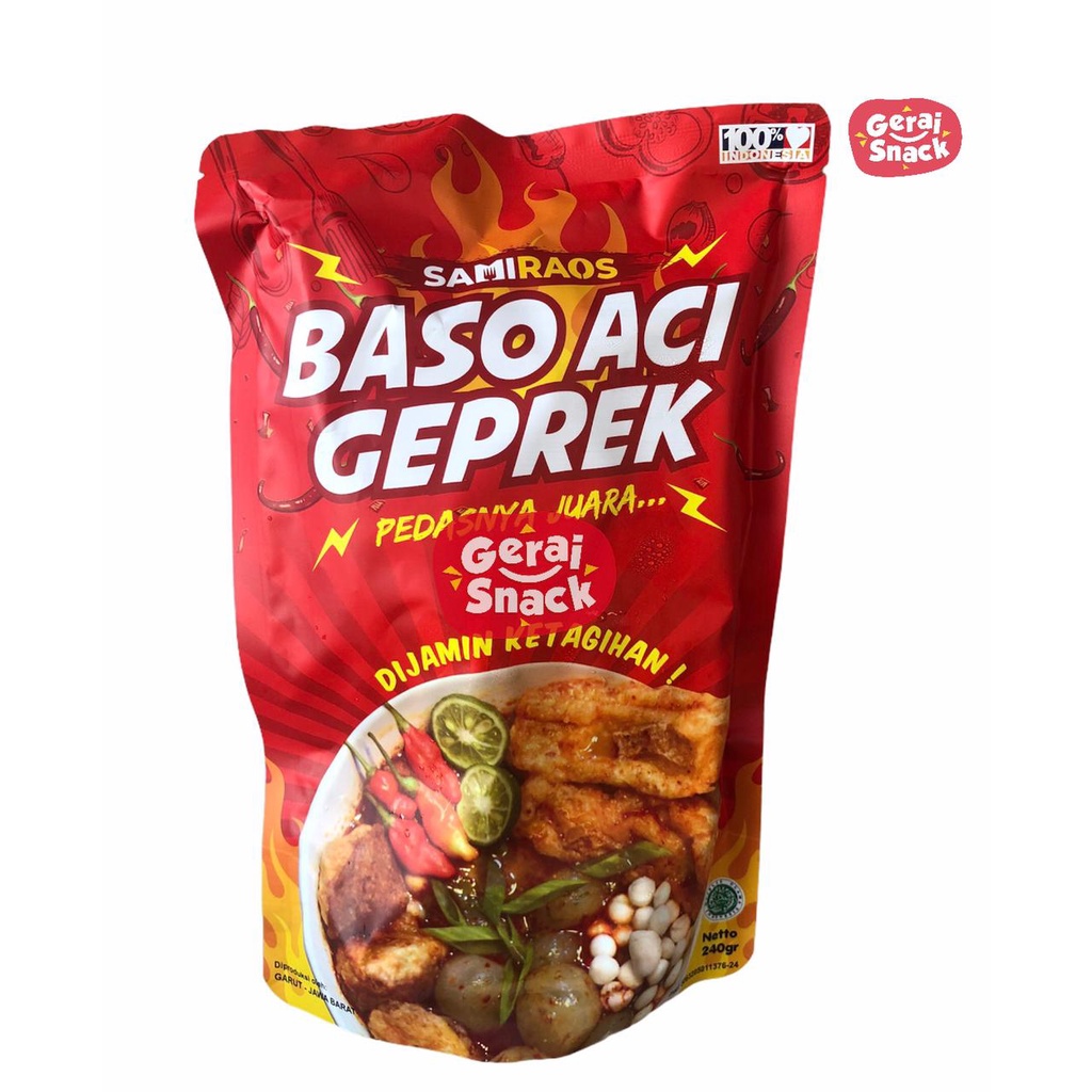 Aneka Baso Aci Extra Pedas Khas Garut Semua Best Seller