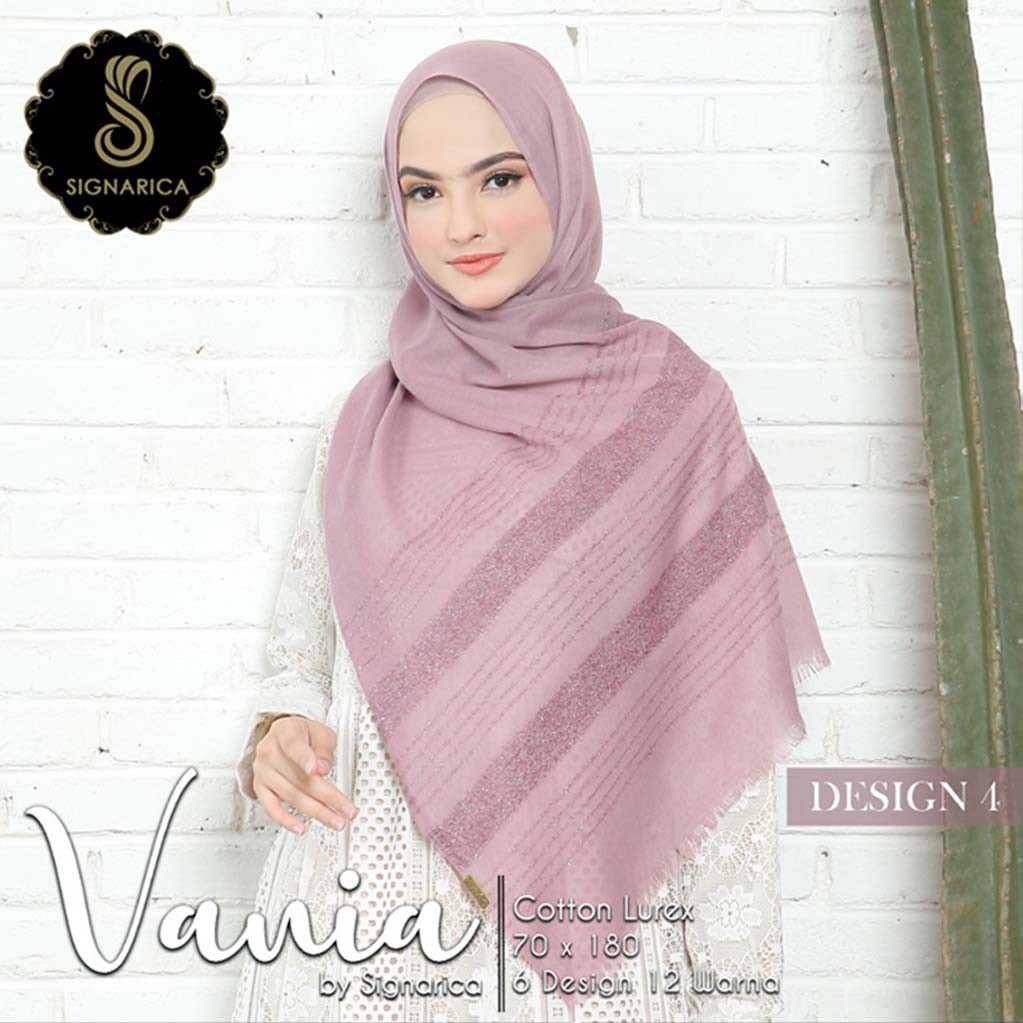 Pashmina Vania Rawis 180 x 70 cm Cotton Lurex