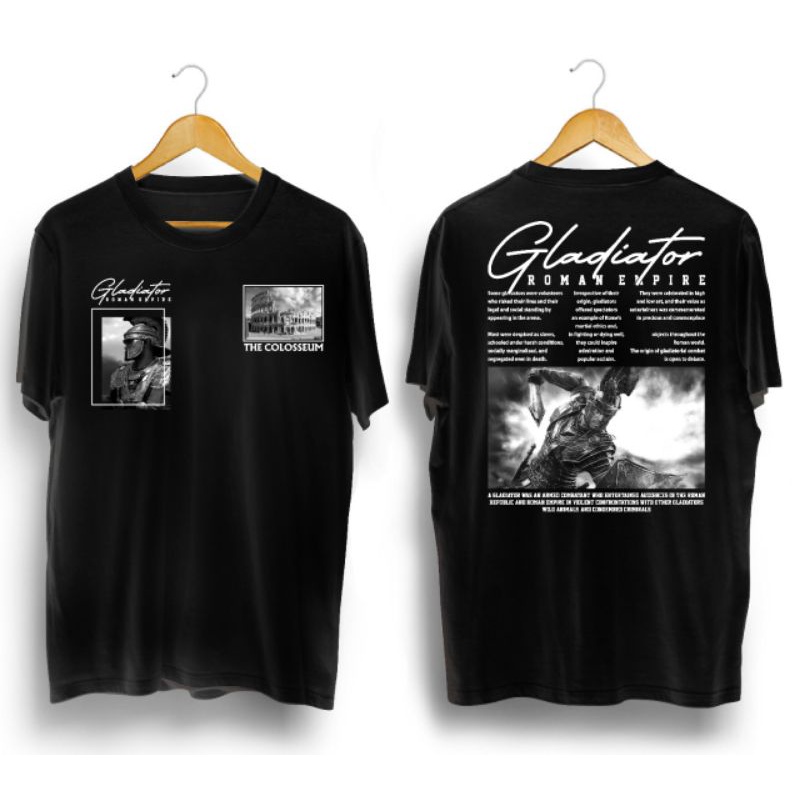 kaos pria/GLADIATOR/kaos distro/monograph 2